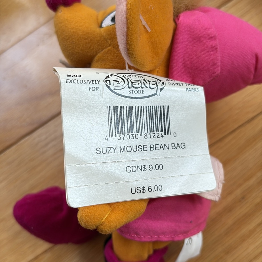 The Disney Store Vintage Disney Plush Mouse Trio - Suzy, Gus, & Jaq - Picture 2 of 5